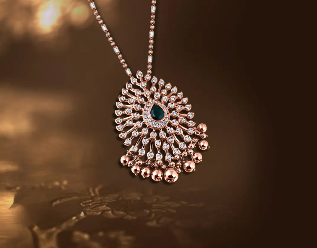 dimond chain pendent