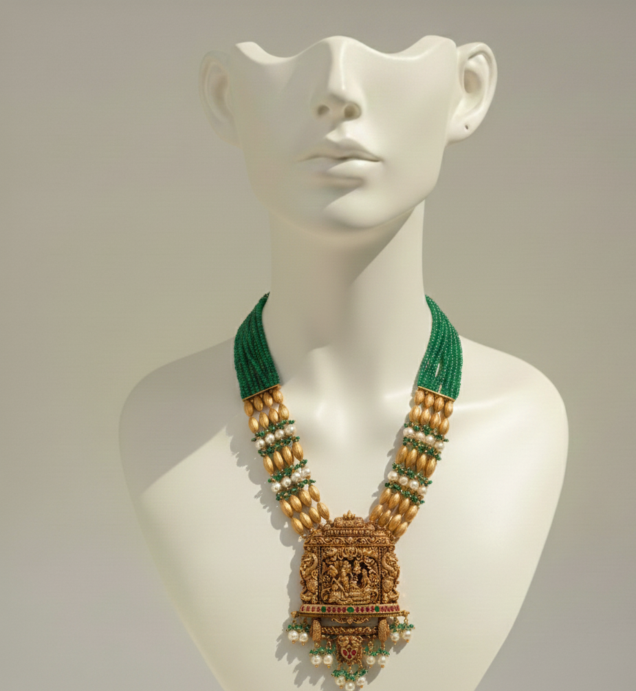 lord vishnu pendent set