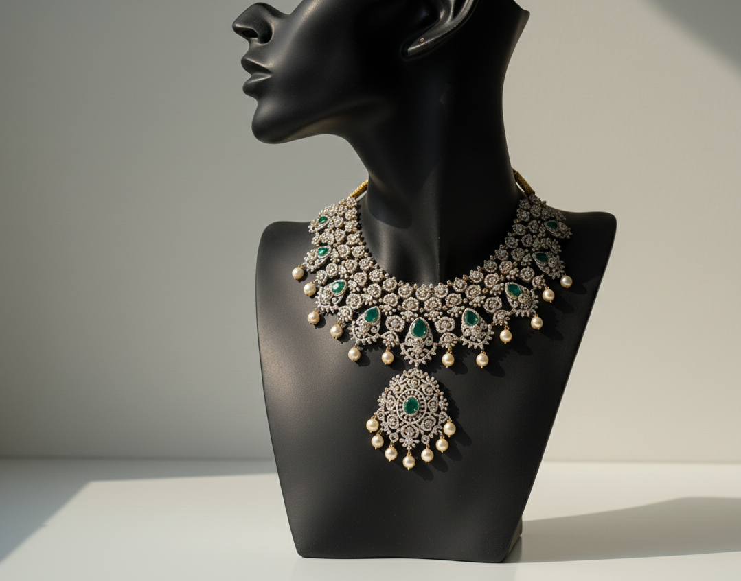 dimond mini bridel set