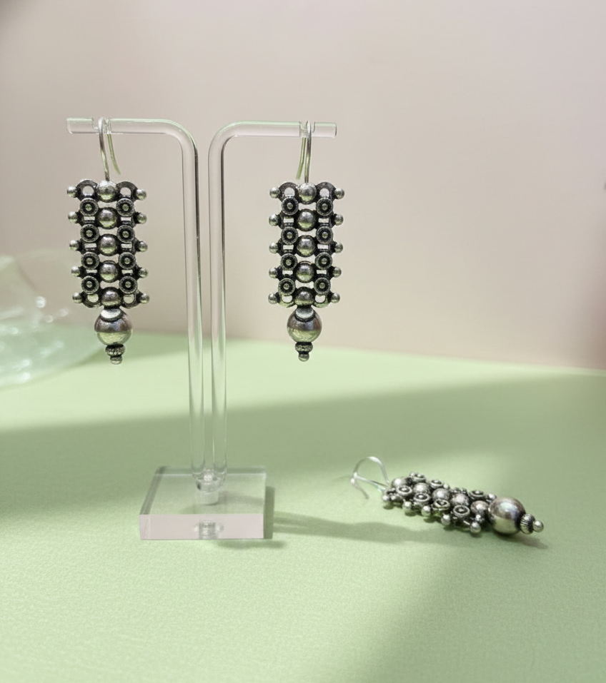 silver women earings