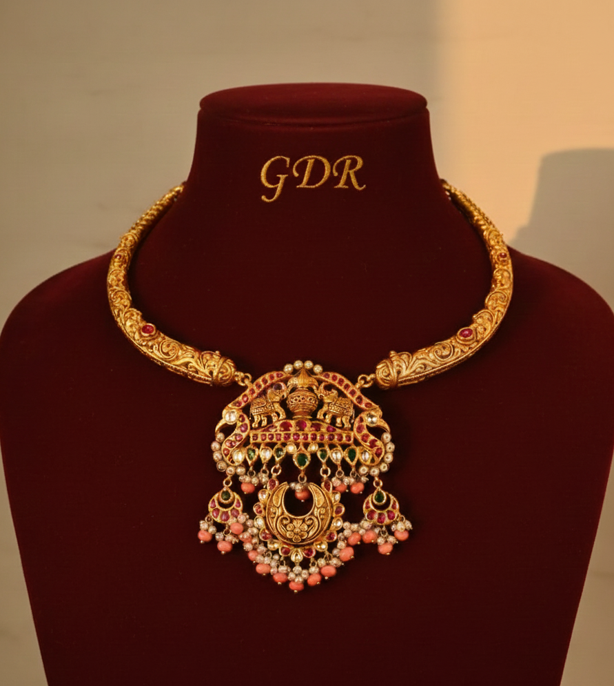 22k nakkshi kundan jadau  tussi