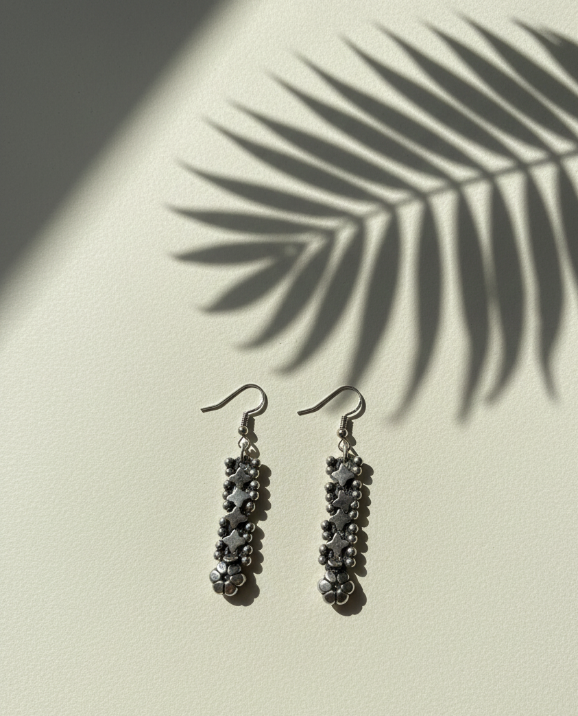 silver women earings