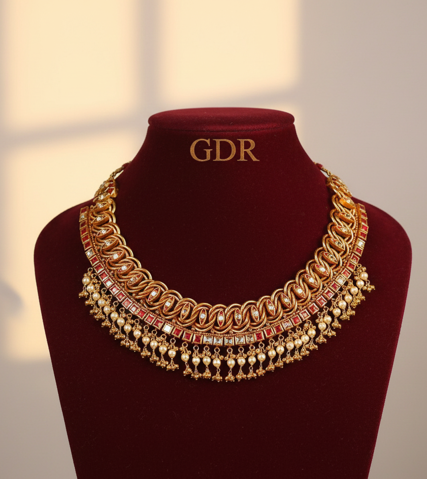 22k solid gold jalebi haram