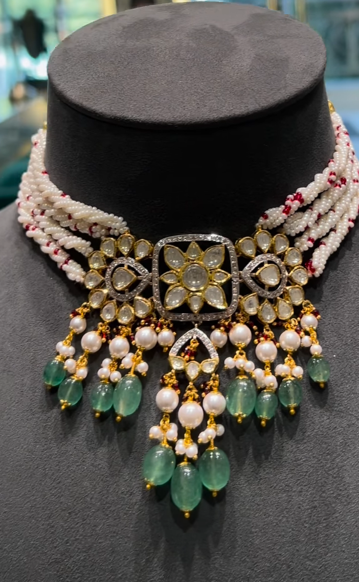kundan chick set