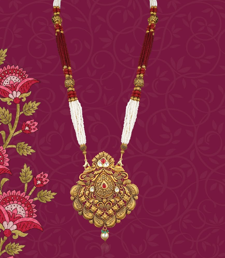 gold pendent set