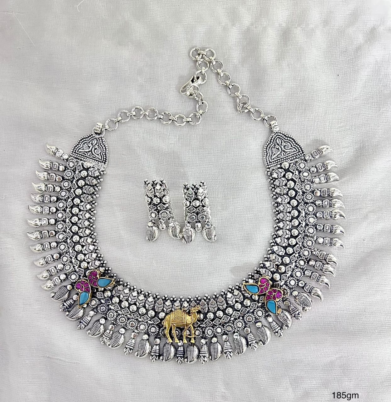 jadau silver neckless