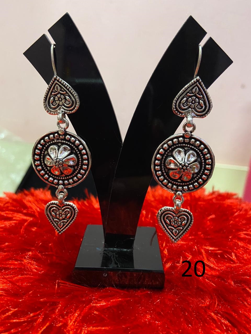 silver women earings