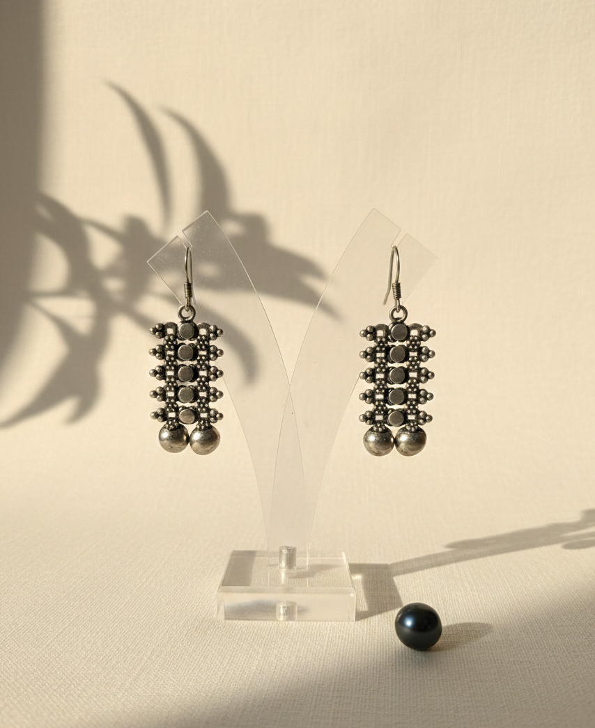 silver women earings
