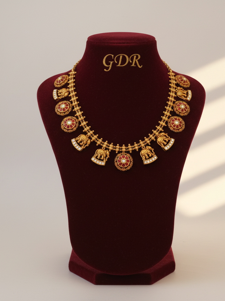 22k jadau kundan nakkshi haram